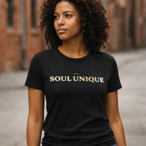 SoulUnique Classic Logo Women’s T-Shirt - Black